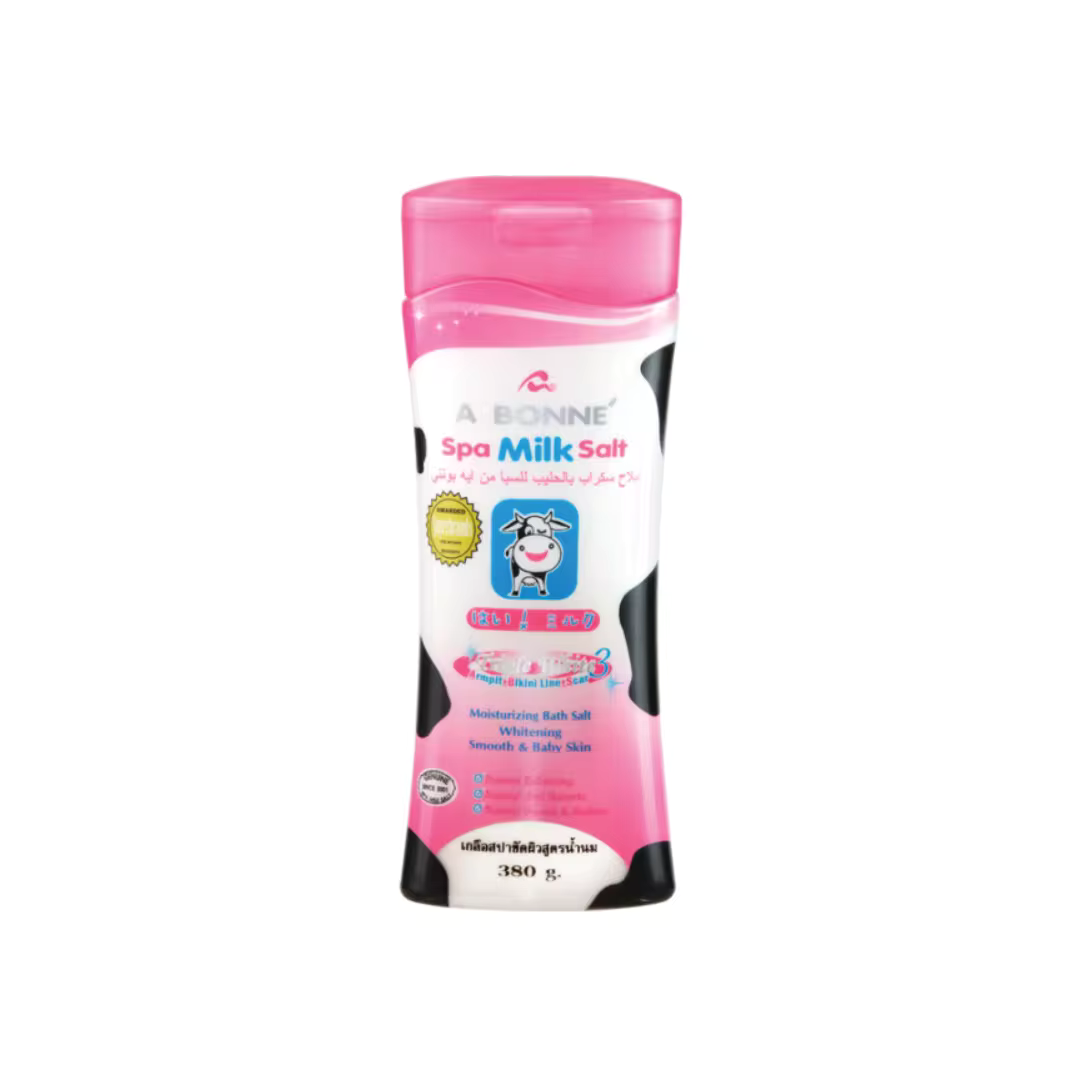 A BONNE SPA MILK SALT (BOTTLE) 380ML ORIGINAL FROM THAILAND