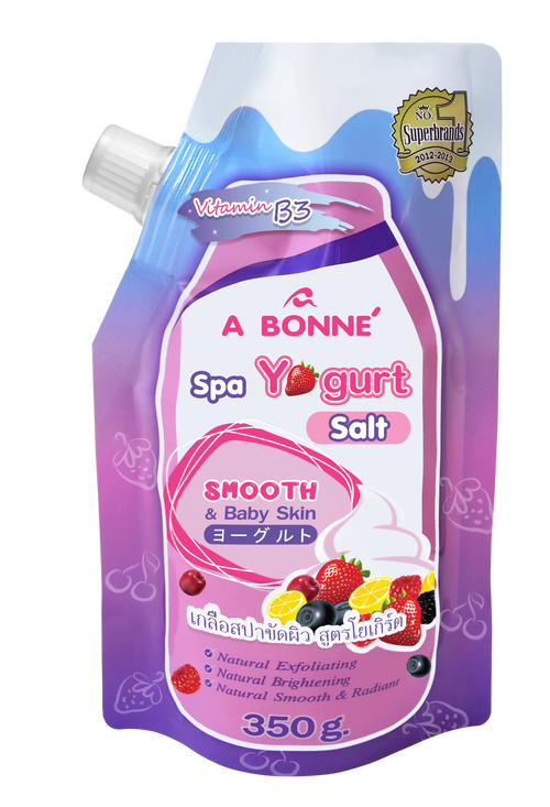 A BONNE SPA YOGURT SALT 350g. ORIGINAL FROM THAILAND