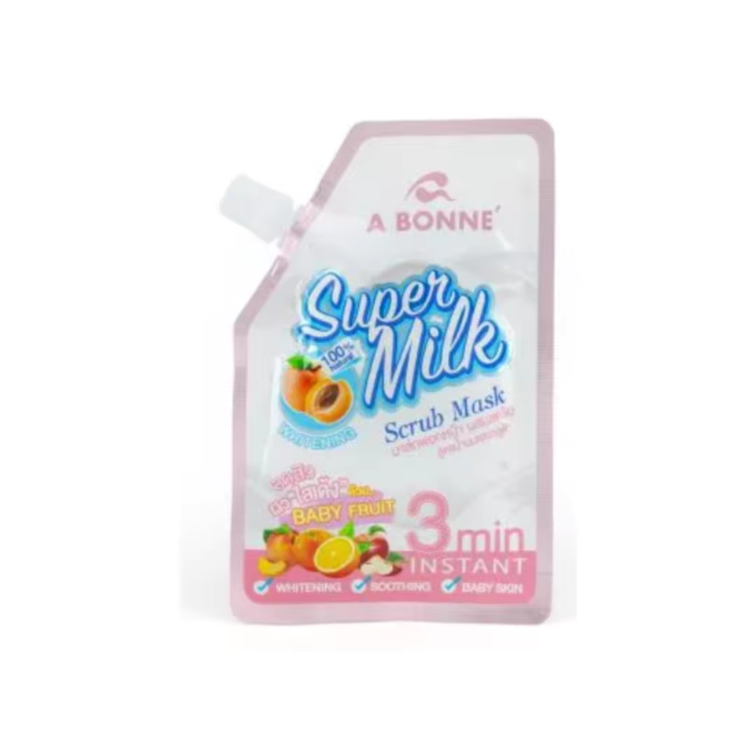 A BONNE Scrub Super Milk Whitening 30G ORIGINAL FROM THAILAND