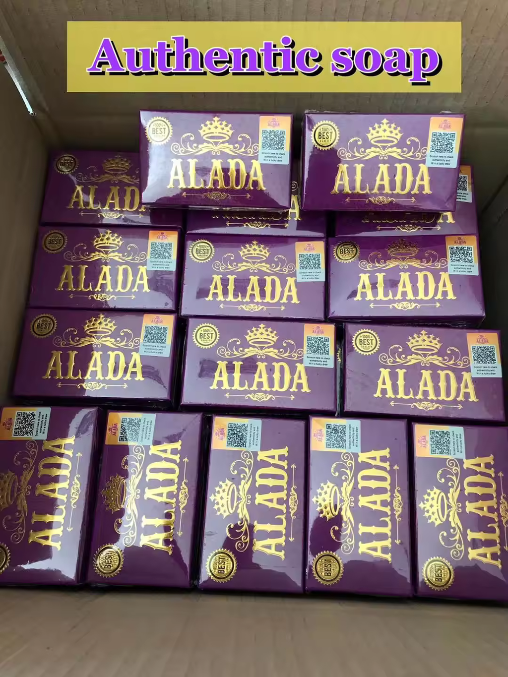 ALADA Whitening Authentic Herbal Thai Nourishing & Moisturizing Soap 160g