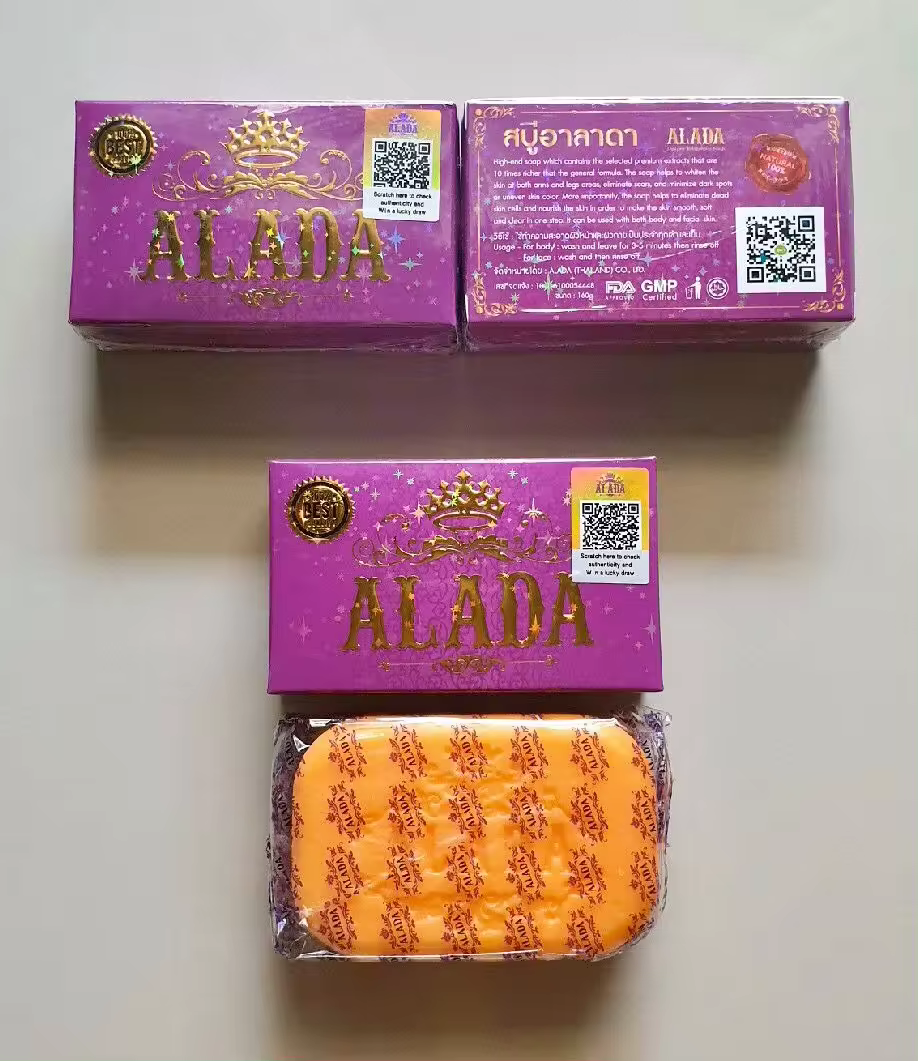 ALADA Whitening Authentic Herbal Thai Nourishing & Moisturizing Soap 160g