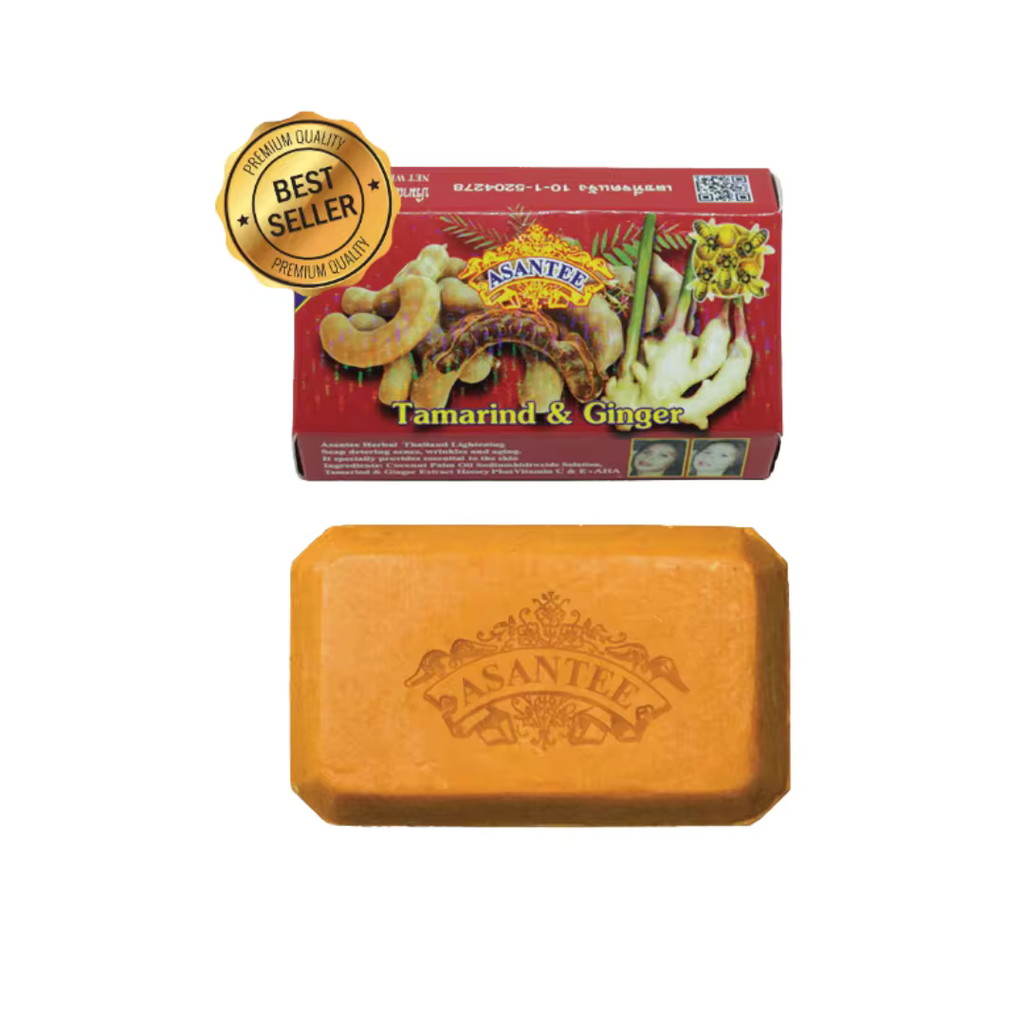 ASANTEE TAMARIND, GINGER & HONEY SOAP. NO.317 Thailand Original Soap- 125g.