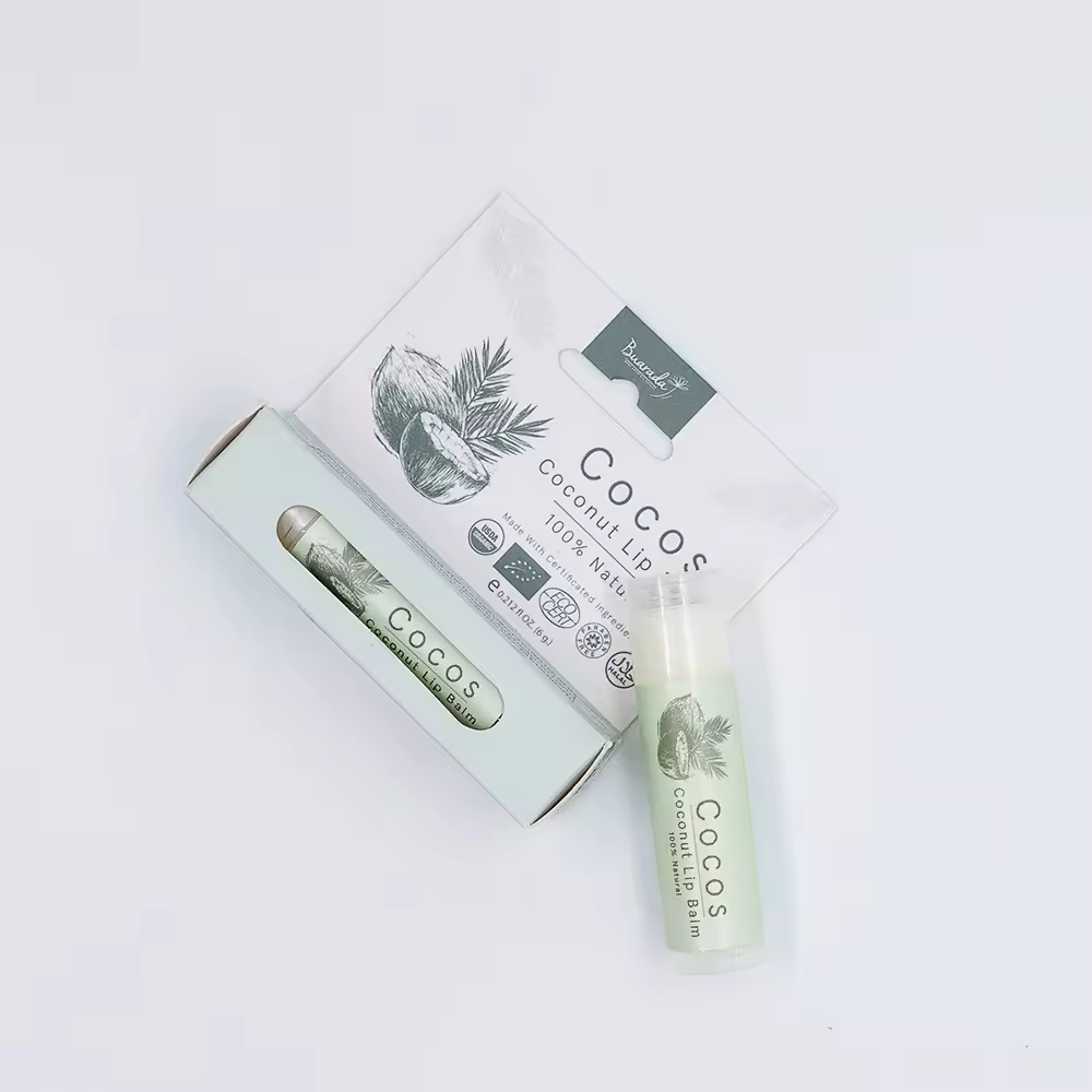 Cocos Coconut Lip Balm Vegan Thai Skin care Thai Organic Virgin Coconut Oil