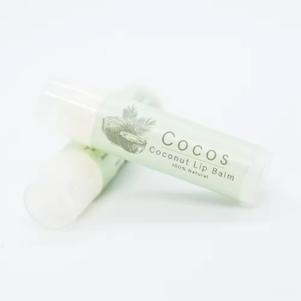 Cocos Coconut Lip Balm Vegan Thai Skin care Thai Organic Virgin Coconut Oil