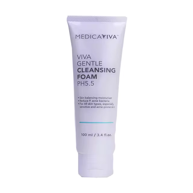 Cleansing Foam PH5.5 VIVA Gentle Facial Exclusive Skincare Smooth And Soft Clearly For Your Skin Easy To Clean