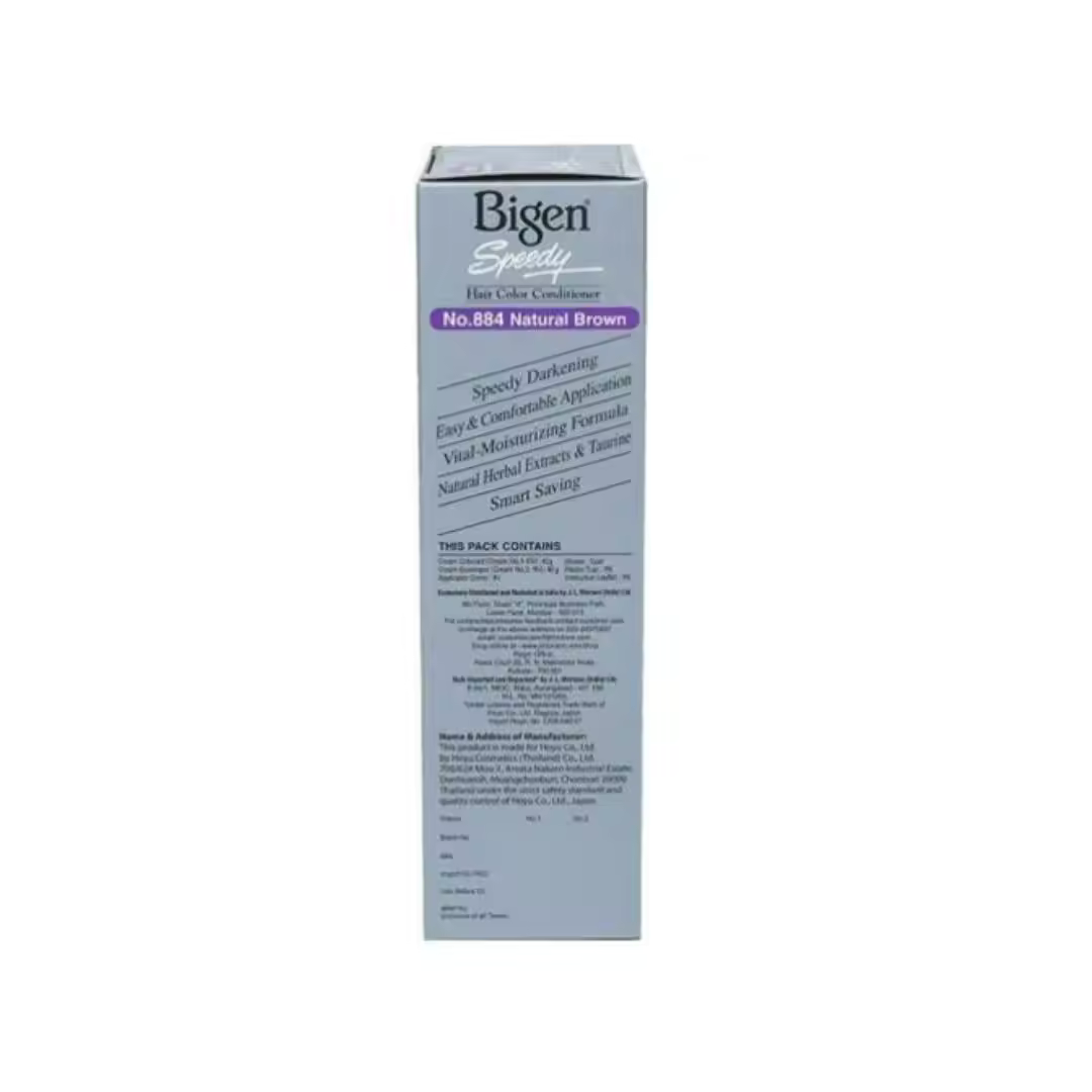 Bigen Speedy Hair Color- Natural Black- Brownish Black- Dark Brown-Natural Brown