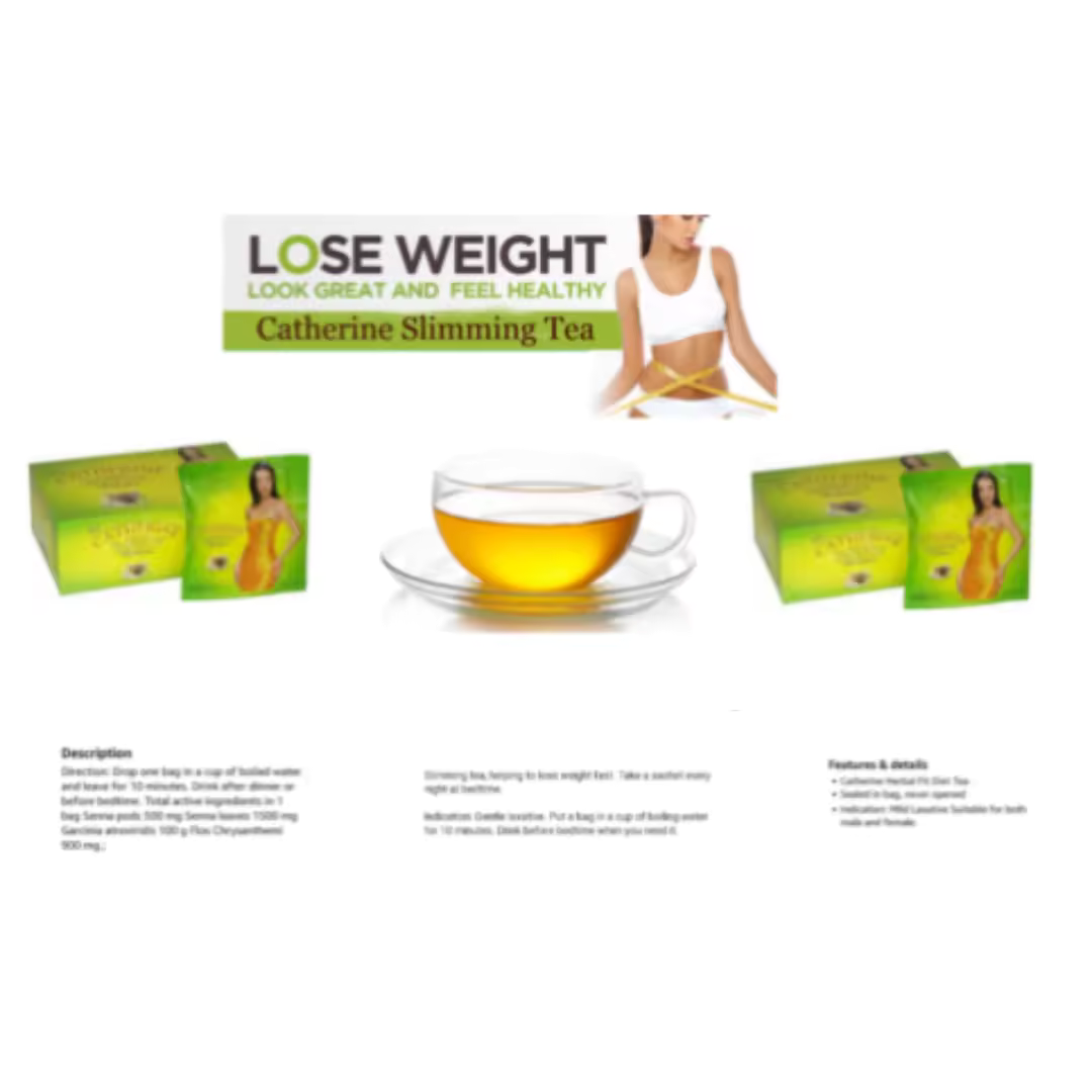 Catherine Slimming Herbal Tea, Weight Loss, Chrysanthemum Tea, Detox