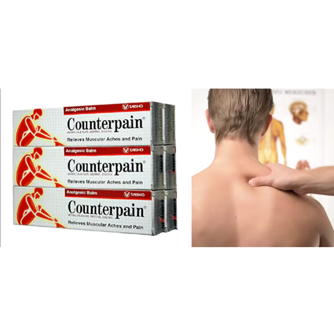 Counterpain Analgesic Balm Hot Heat Relief Muscular Aches 60g.
