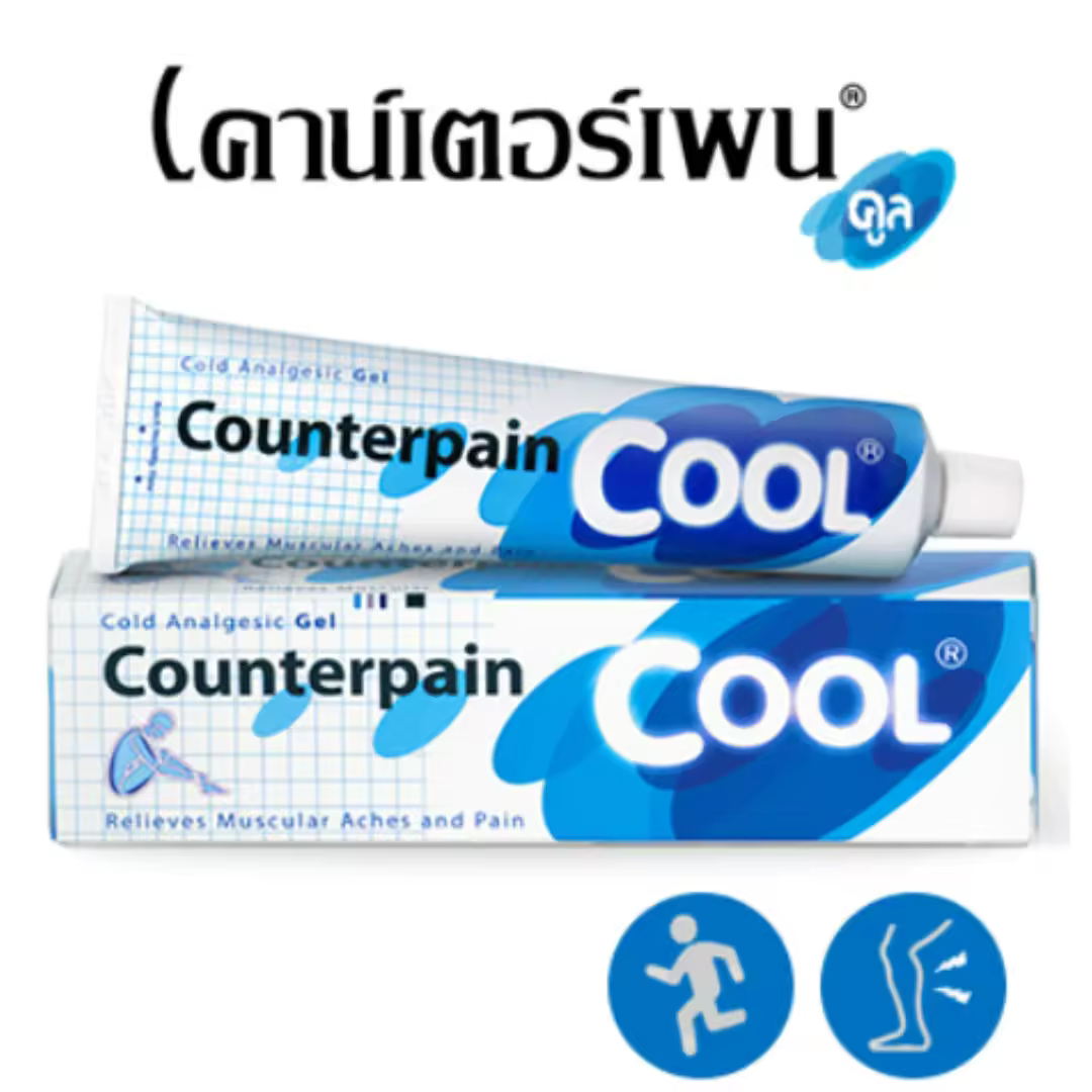 Counterpain Cool Relieves Muscular Aches And Pain Cold Analgesic Gel 30g