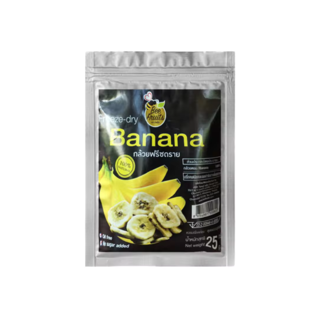 Freeze Died Banana (25g.) - Beefruits From Thailand