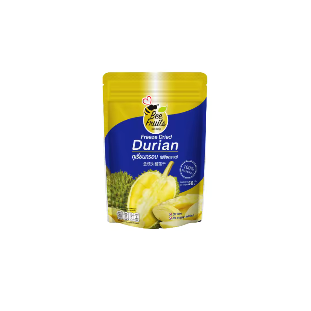 Freeze Dried Durian Bee Fruits 100g. From Thailand