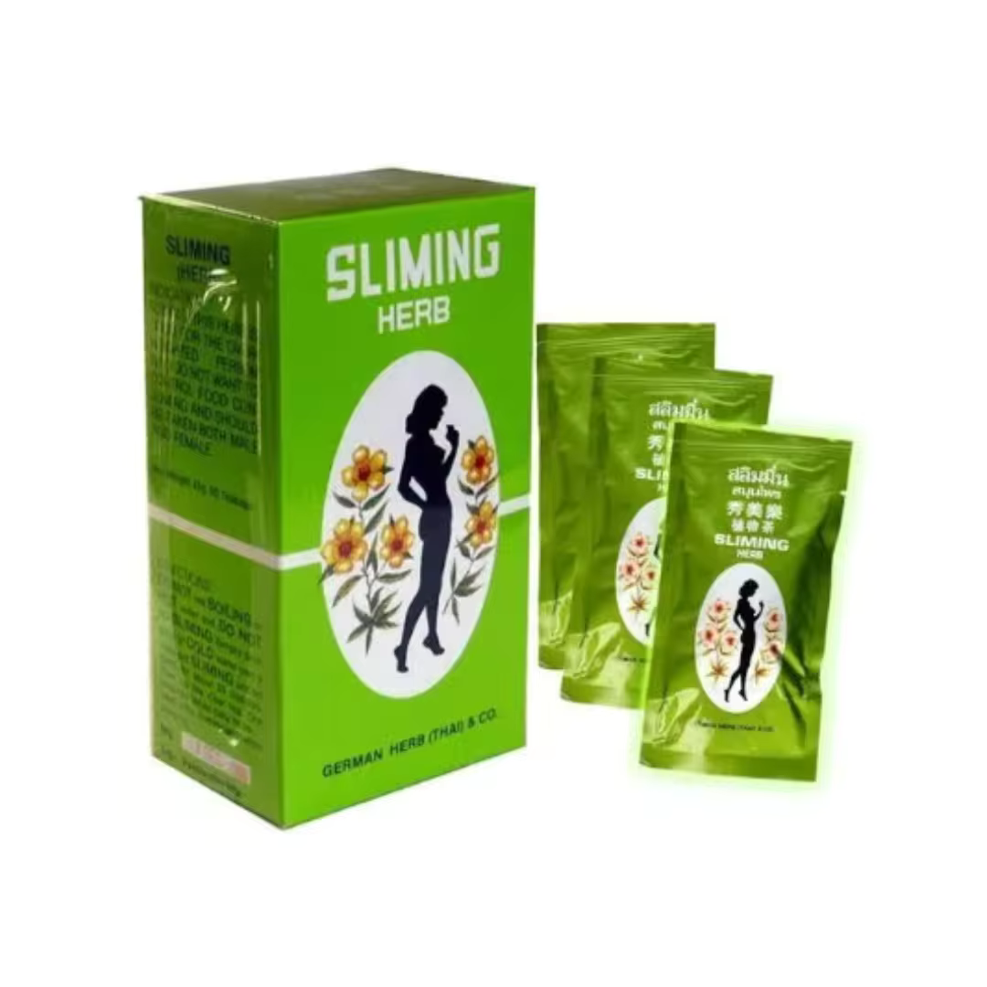 German SLIMMING HERB TEA - Sliming Weight Loss Diet Detox (50 Bags) ORIGINAL FROM THAILAND