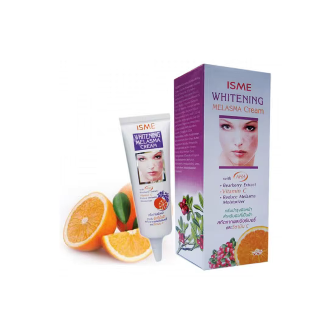 ISME Whitening Melasma Cream Isme 10 ml. ISME Whitening Melasma Cream Bearberry Extract for Dark Spot Remover