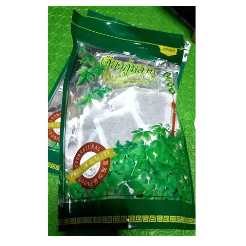 Jiaogulan Jiaogulan (Gynostemma pentaphyllum) 1 pack contains 30 tea bags.