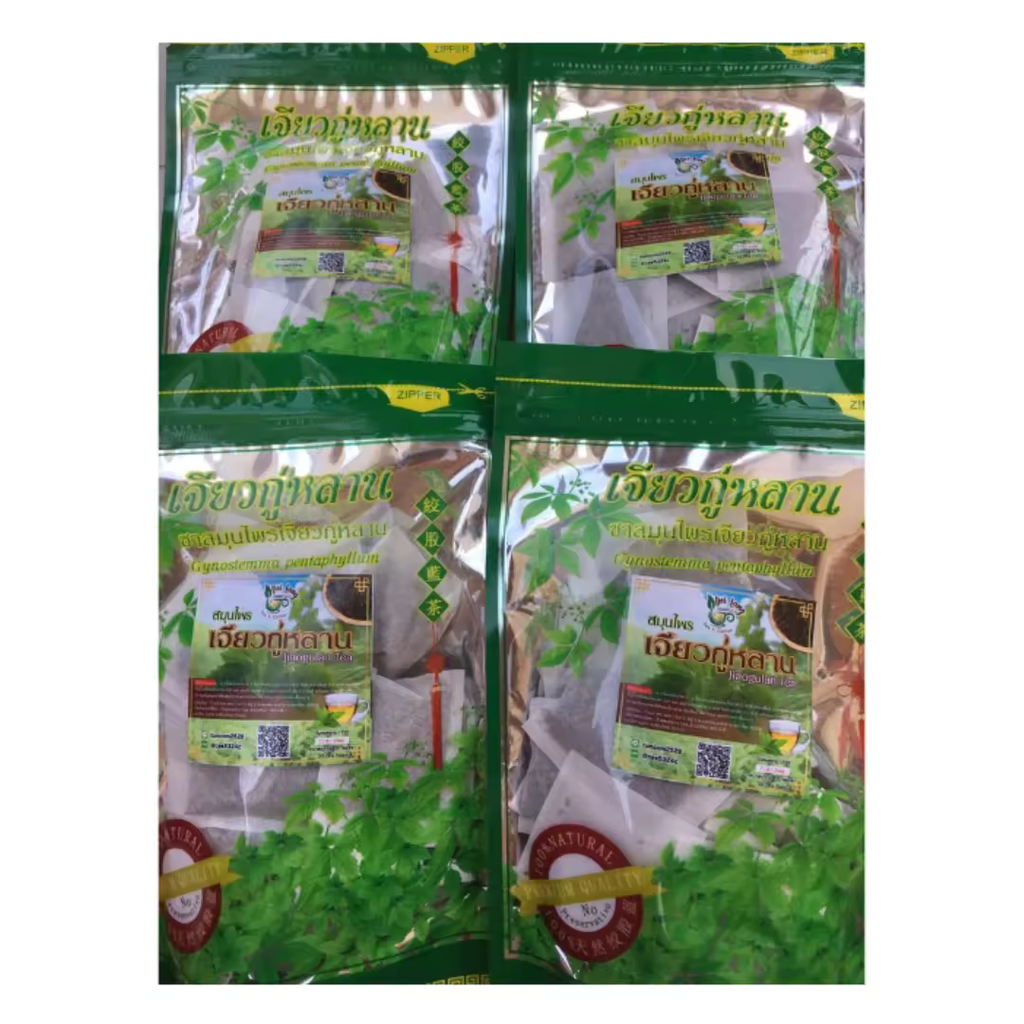 Jiaogulan Jiaogulan (Gynostemma pentaphyllum) 1 pack contains 30 tea bags.