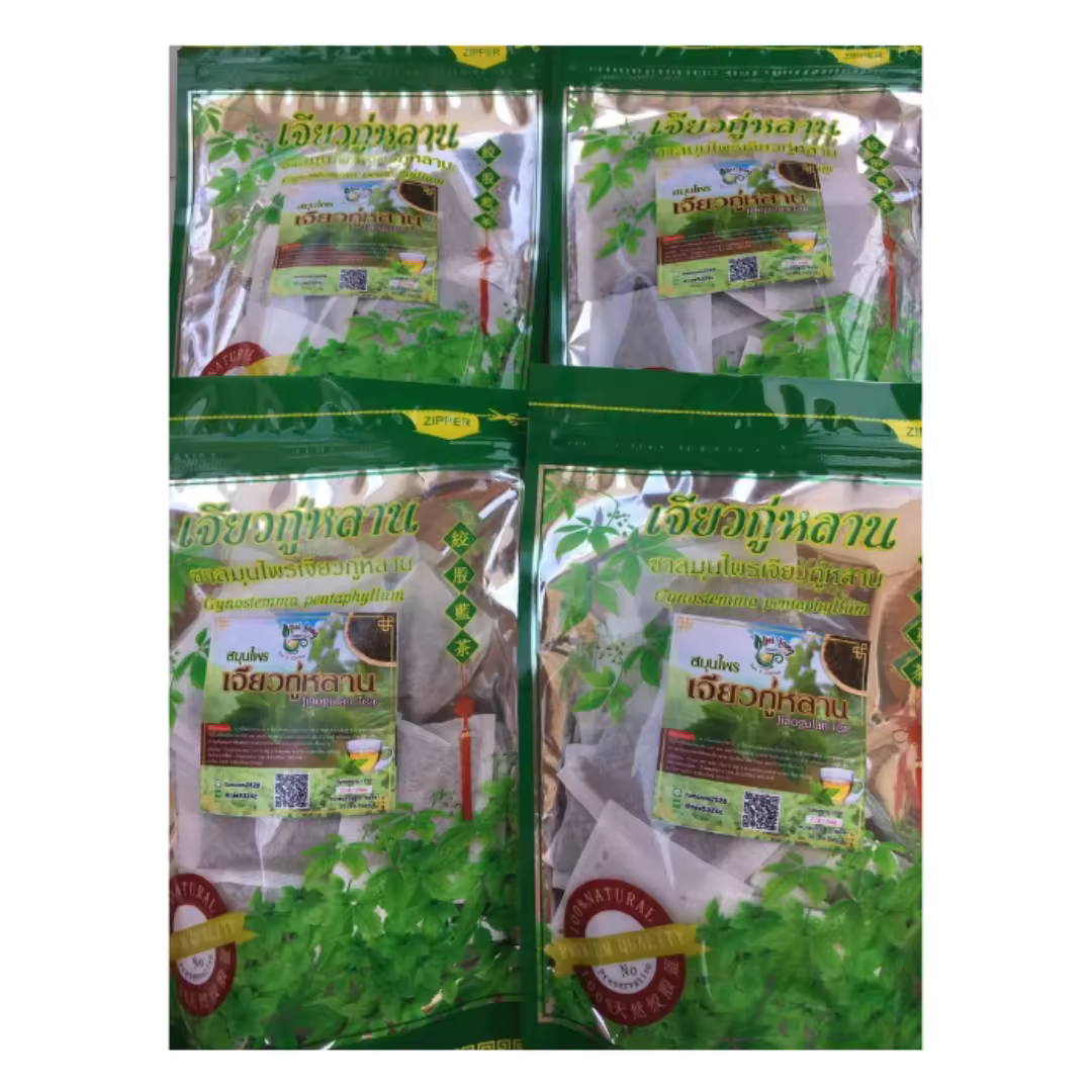 Jiaogulan Jiaogulan (Gynostemma pentaphyllum) 1 pack contains 30 tea bags.