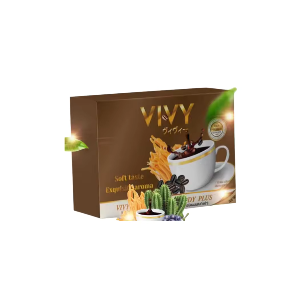 Keetra Coffee VIVI Extra Coffee Plus 1 carton = 50 boxes (1 box = 10 Sachets , 1 Sachet = 20g.)