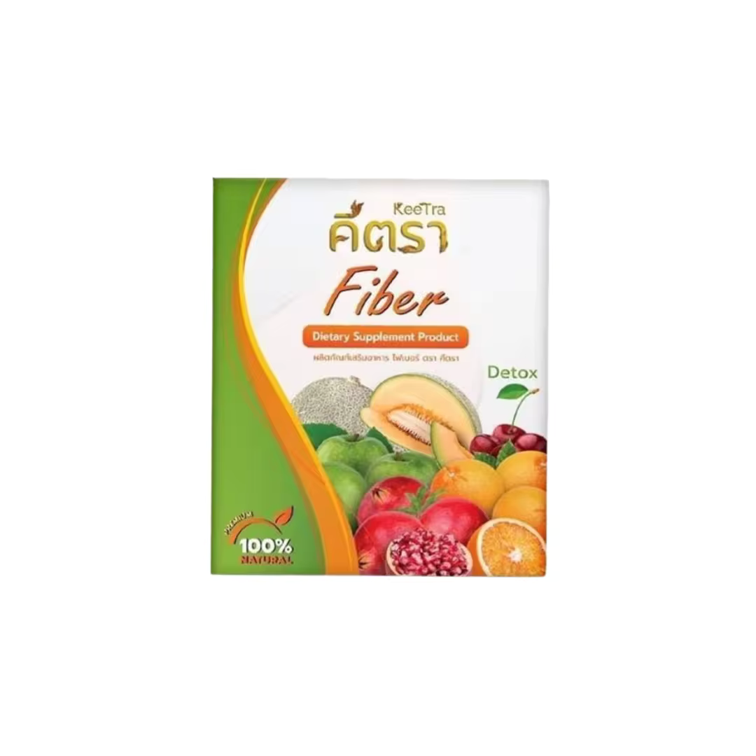 Keetra Fiber Dietary Supplement Product Keetra Brand 1 carton = 52 boxes (1 box = 10 Sachets , 1 Sachet = 15g.)