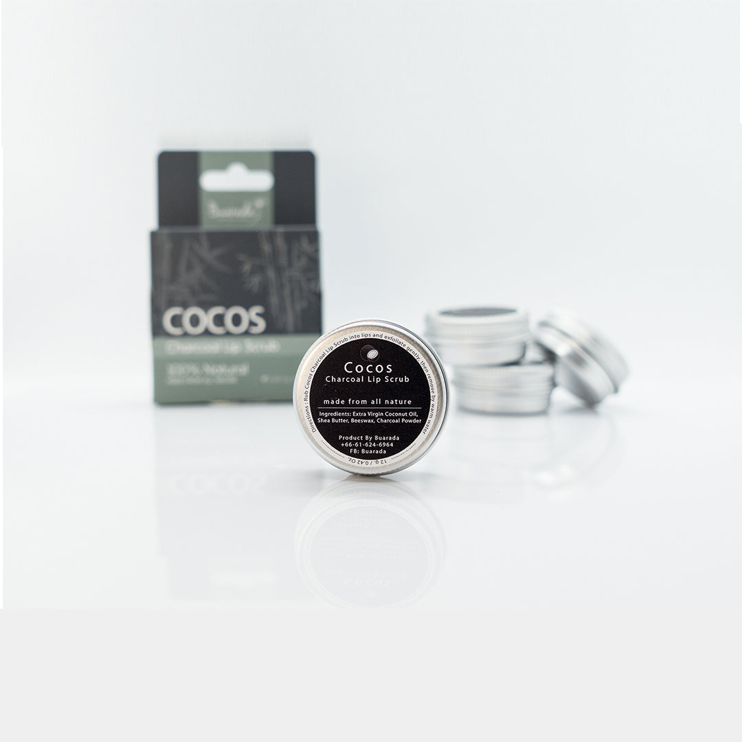 Cocos Charcoal Lip Scrub