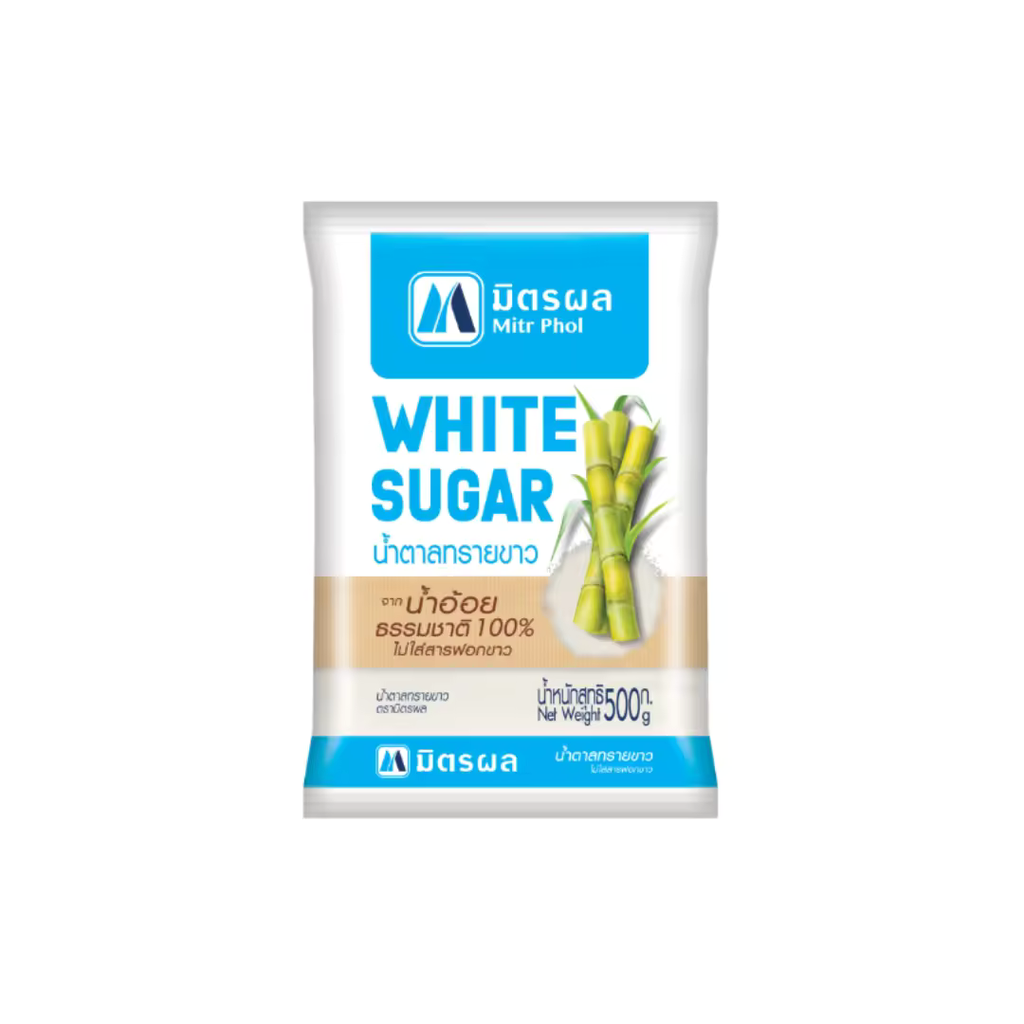 Mitr Phol White Sugar Best Seller of Thailand 500 G.