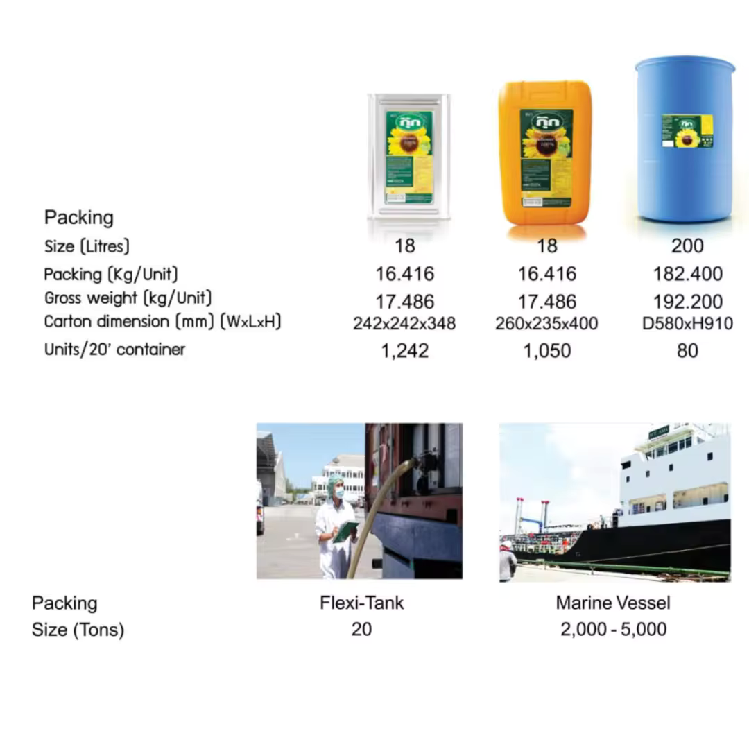 Refined Sunflower Oil The Best Seller of Thailand o.5 L.