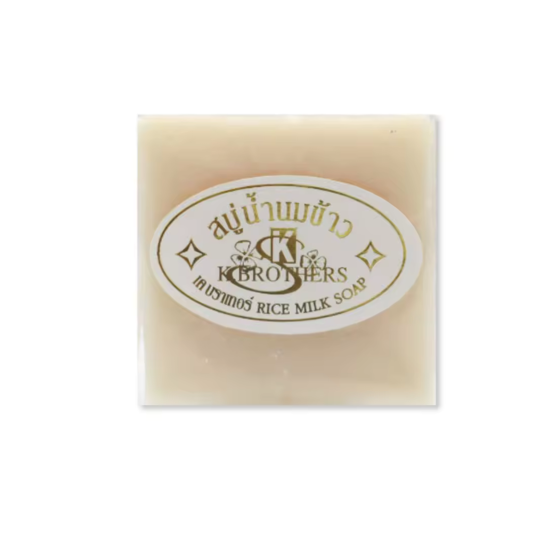 Rice Milk Soap | Thai | Handmade product | Best seller | K.Brothers | Whitening | Brightening | Anti-bacteria