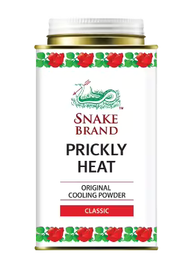 Snake Brand Prickly Heat Cooling Powder Classic 140g / 280g Original From Thailand