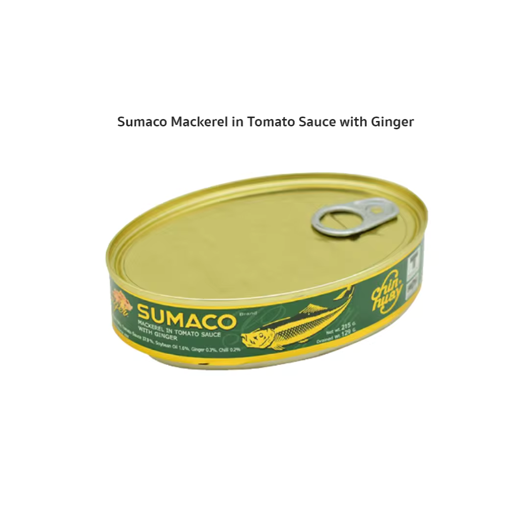 Sumaco Mackerel in Tomato Sauce with Ginger