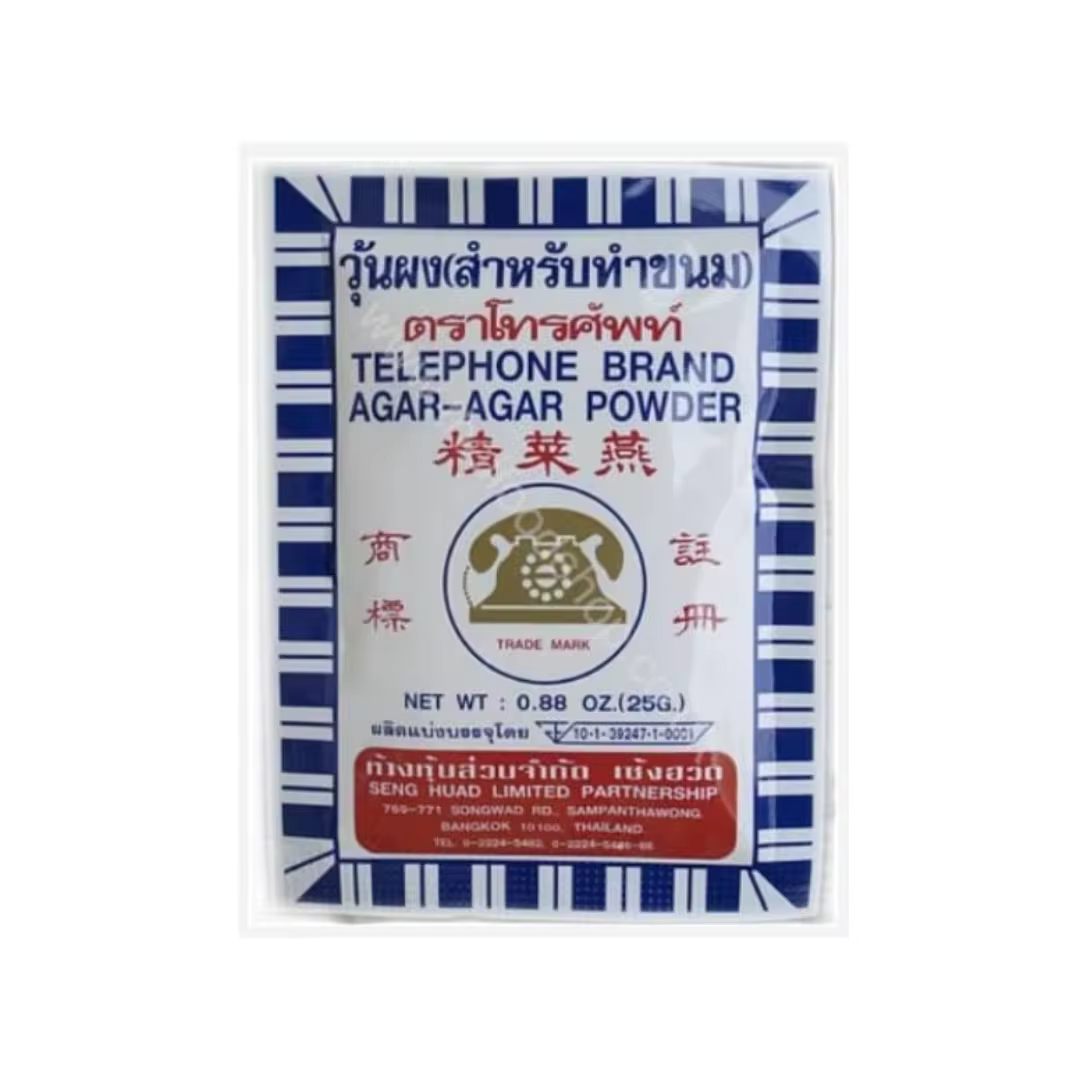 Telephone Brand Agar-Agar Powder 25 g.