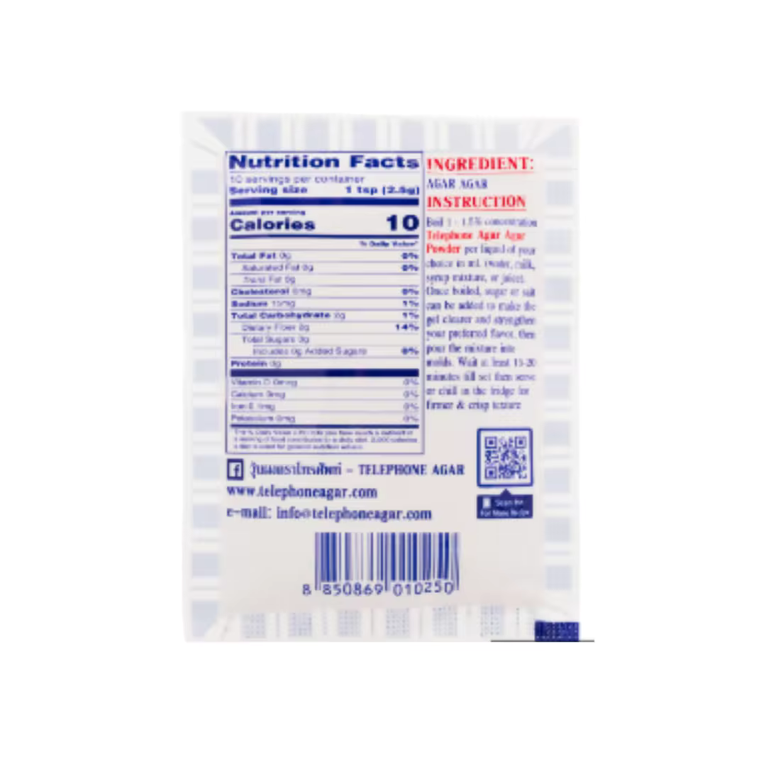 Telephone Brand Agar-Agar Powder 25 g.