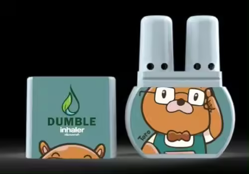 Thai Double herbal inhaler. Smell to relief nasal congestion and help with dizziness