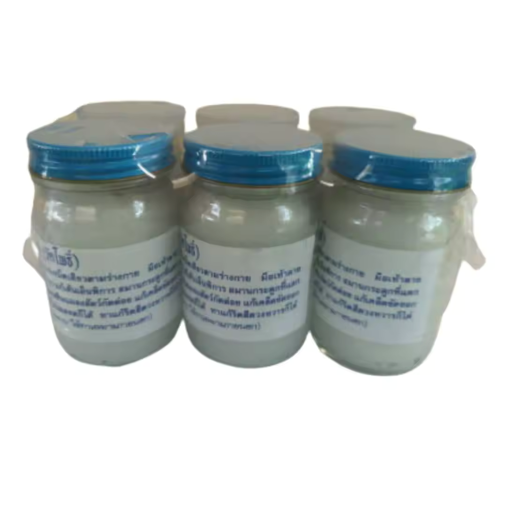 Thai Herbal White Balm Ointment Osodthip Balm (Wat Pho Balm) Herbal Massage 100G