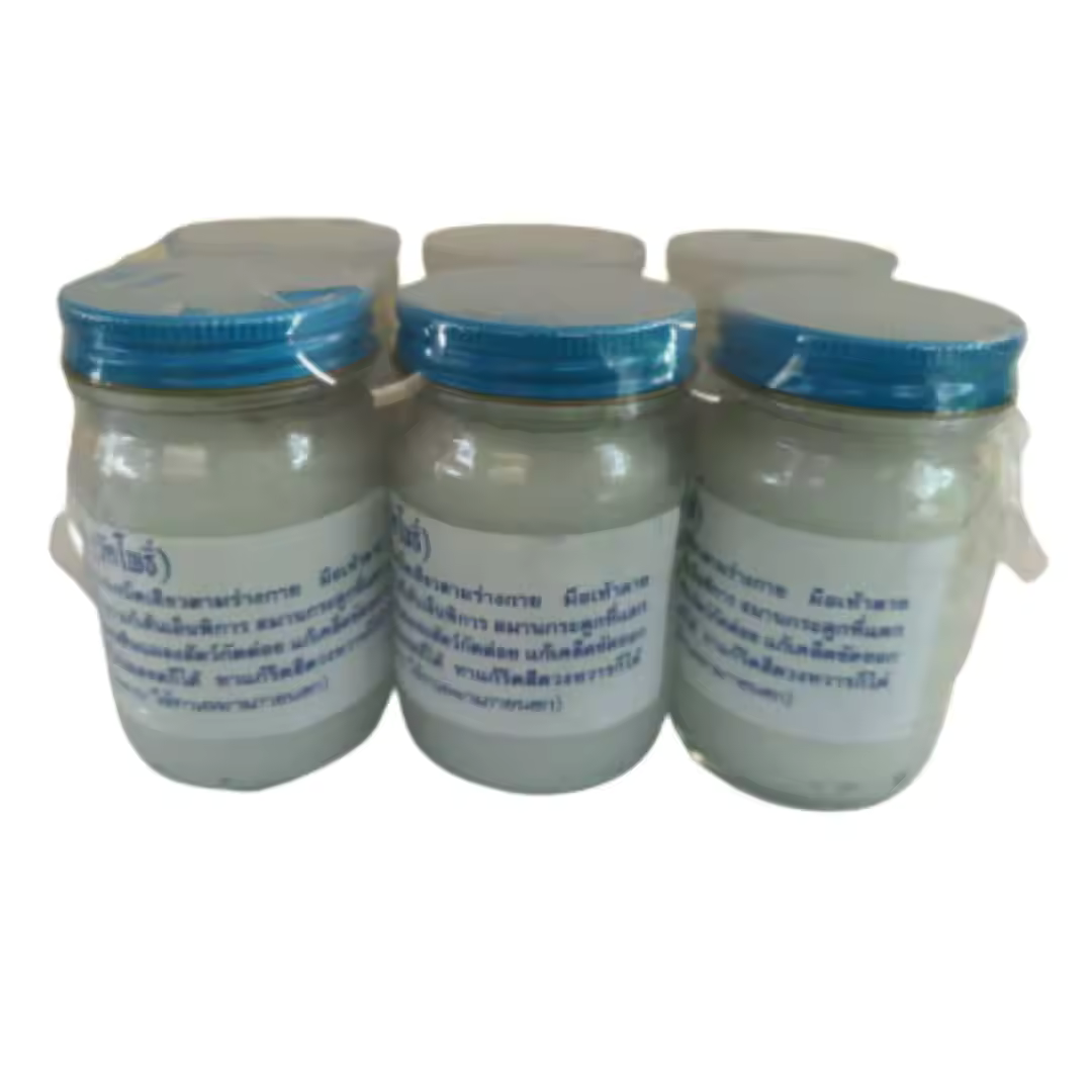 Thai Herbal White Balm Ointment Osodthip Balm (Wat Pho Balm) Herbal Massage 100G