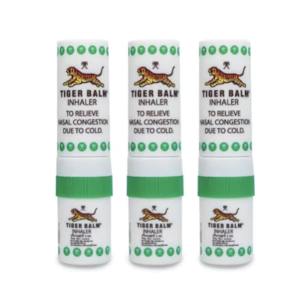 Tiger Inhaler Menthol Relieve Nasal Congestion Cold Dizziness 2ml.