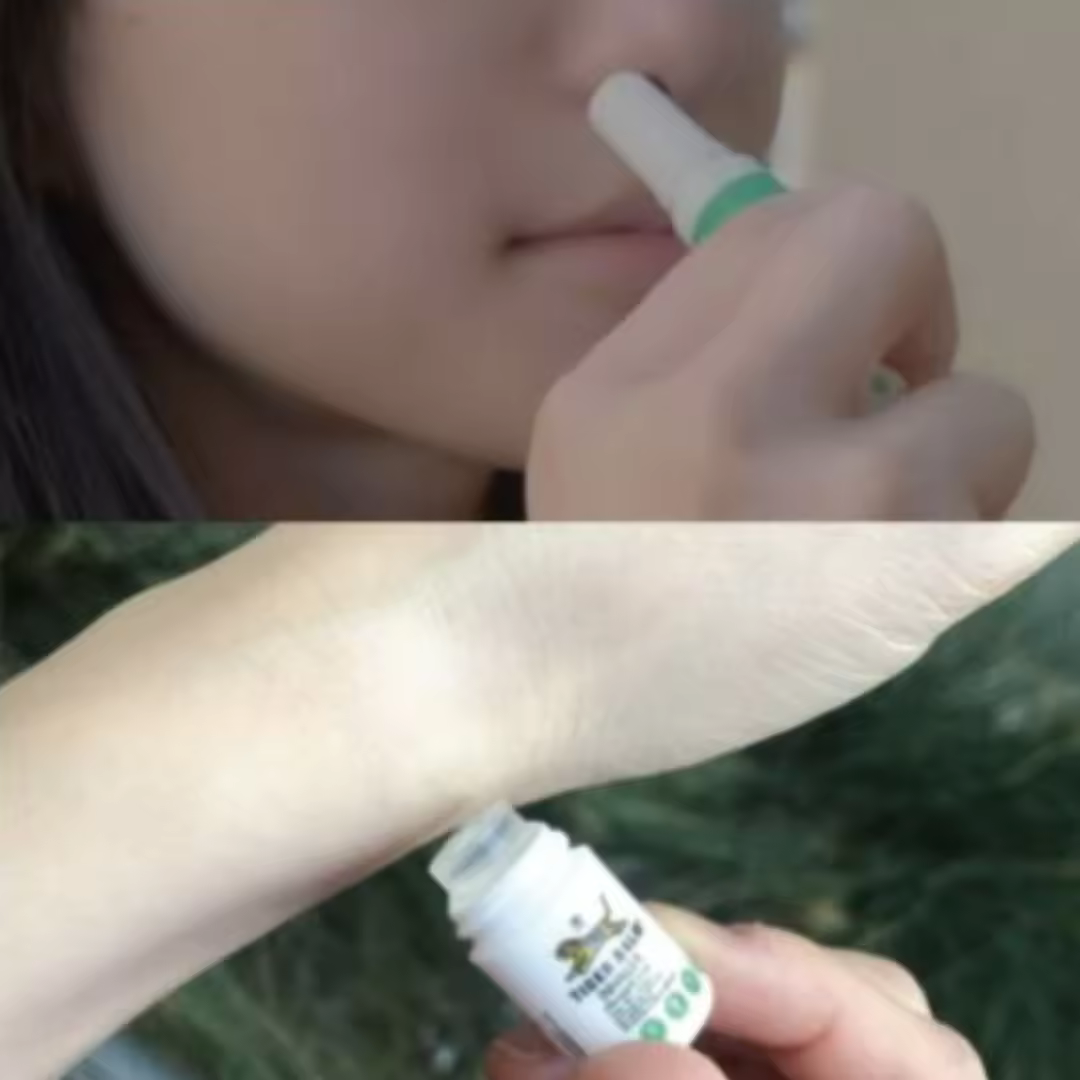 Tiger Inhaler Menthol Relieve Nasal Congestion Cold Dizziness 2ml.