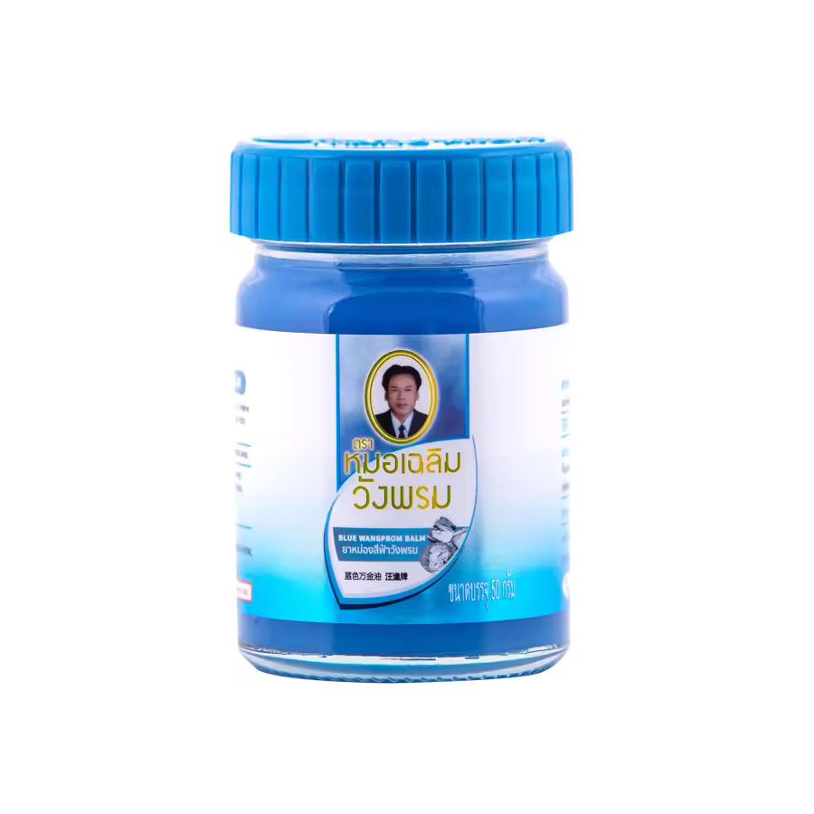 WANGPHROM THAI HERBAL MASSAGE BALM RELIEF PAIN 100g.