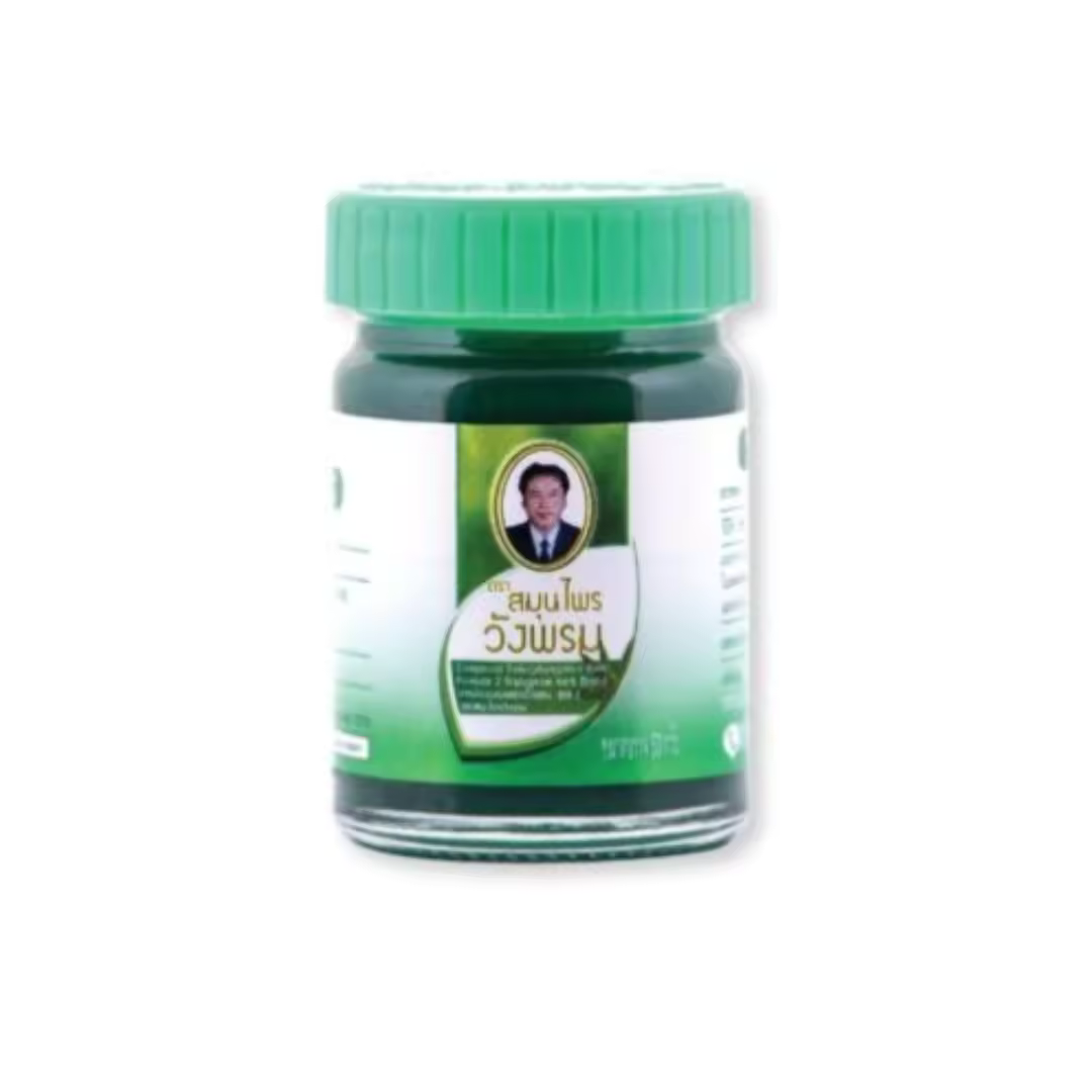 Wang prom Herbal Thai Balm Green Balm 50g.