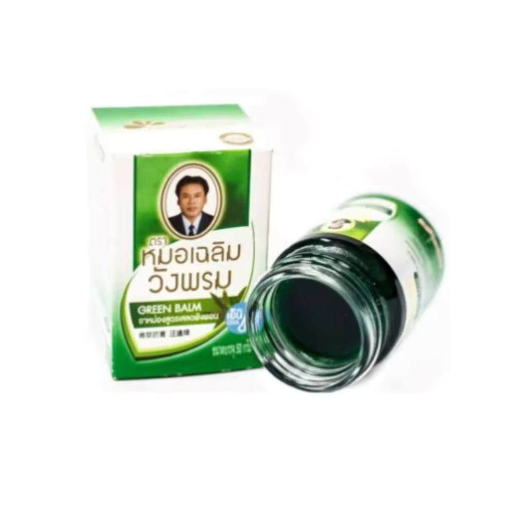 Wang prom Herbal Thai Balm Green Balm 50g.