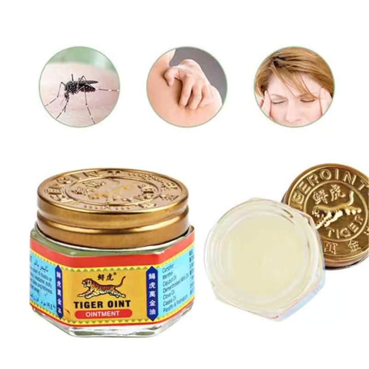 White and Rad balm ointment pain Relief muscle 30g.
