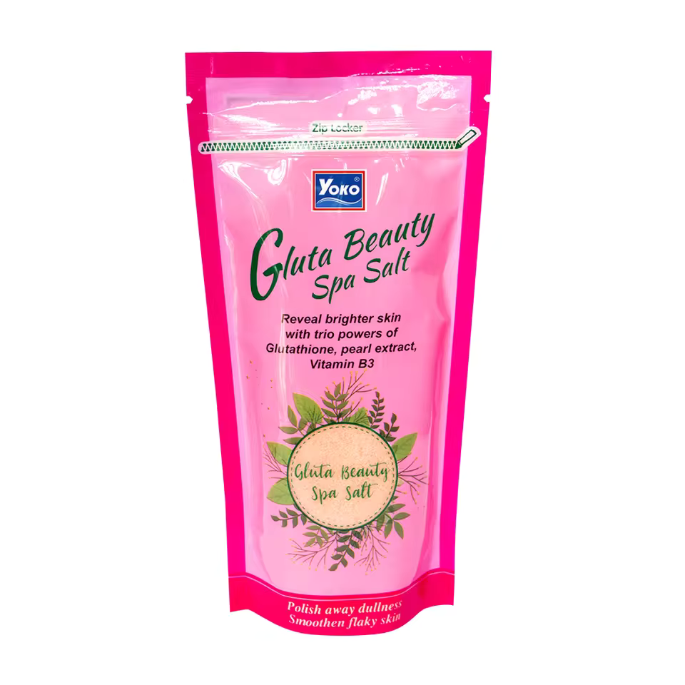 NEW: YOKO GLUTA BEAUTY SPA SALT 300 G. ORIGINAL FROM THAILAND