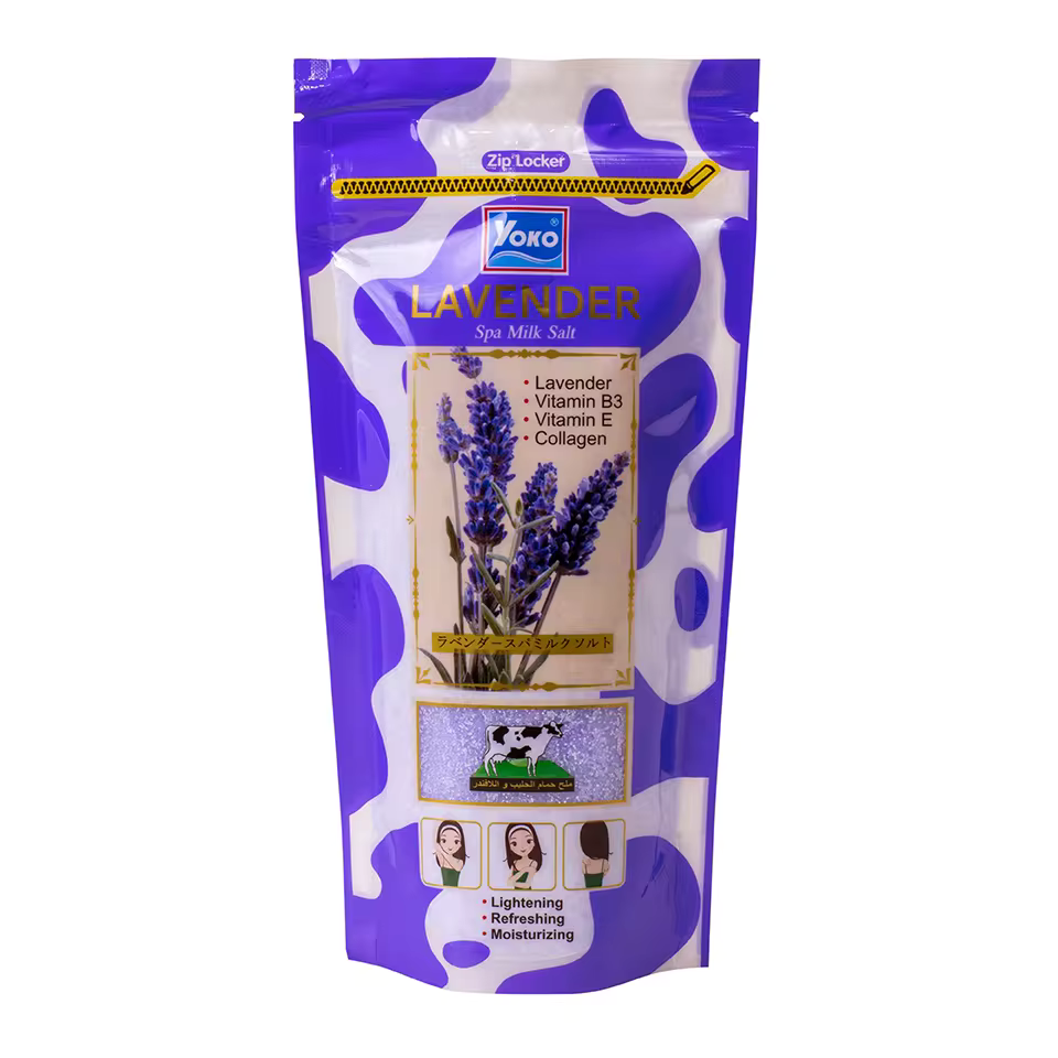 YOKO LAVENDER SPA MILK SALT (300 g.) ORIGINAL FROM THAILNAD