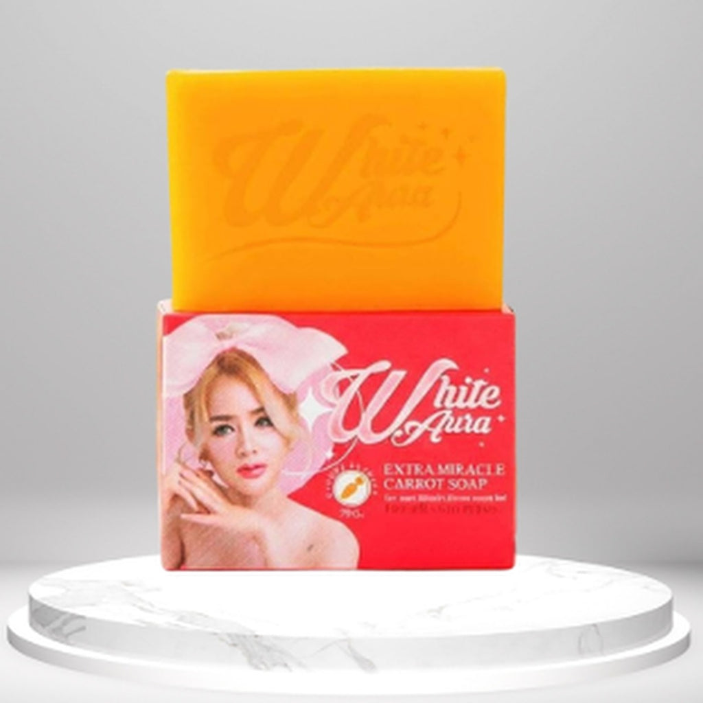 White Aura Extra Miracle Carrot Soap 160g